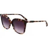 Longchamp Dames Vierkante Cat Eye Acetaat Zonnebril LO728S