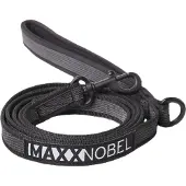 MaxxNobel Hondenriem Zwart 180 X 2 Cm