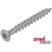 Dynaplus Beslagschroef Verzinkt Platkop Voldraad-8mm Torx TX20 4.5X45 | 200 stuks - 0285.01.33801