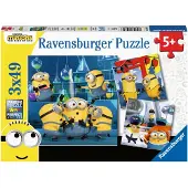 Ravensburger Grappige Minions Puzzel (3 x 49 stukjes)
