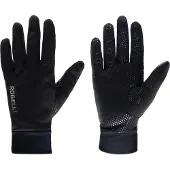 Rogelli Laval Fietshandschoenen Dames - Winddichte Wielrenhandschoenen - Ademend - Zwart - Maat M