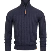 INDICODE JEANS Trui 'Hector' navy