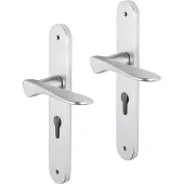 Impresso Windsor Aluminium op Ovaal schild met schroeven