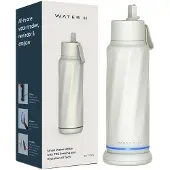 WaterH VITA Slimme Waterfles Ivory White - B002WT