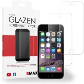 BMAX 2-pack iPhone 6 Glazen Screenprotector