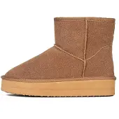 Gooce Boots 'Thimble' bruin / kastanjebruin