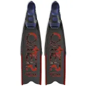 OMER Stingray Dual Carbon Small Spearfishing Fins Zwart EU 35-36