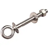 Sea-dog Line 354-0804881 Eye Bolt Zilver 14.3 mm