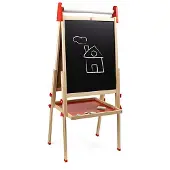 Eurekakids Alles-in-1 Houten Schildersezel Met Whiteboard