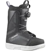 Salomon Snowboard - Dames snowboardschoenen - Scarlet BOA Black/Persian Violet voor Dames - Maat 41,5 - Zwart