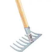 Talentools Tuinhark mini verzinkt 75 cm steel