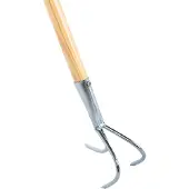 Talentools Tuinkrabber mini verzinkt 75 cm steel Talen Tools