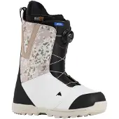 Burton - Heren snowboardschoenen - Moto Boa Blck/White/Snow voor Heren - Maat 9 US - Wit