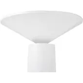 Beliani LEVIRA - Tafellamp - Wit - IJzer