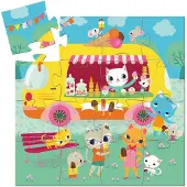 Djeco Puzzel Ijscowagen