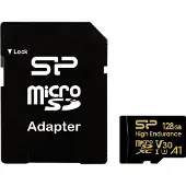 Silicon Power microSDXC High Endurance 128GB V30 + adapter (SP128GBSTXDV3V1HSP)