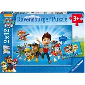 Ravensburger - Paw Patrol 2x12p puzzle - (10107586)