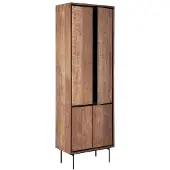 DTP Home Metropole wandkast teakhout 70x40x210cm