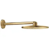 GROHE Regendoucheset rainshower smartactive cube 31 cm met wandarm rond cool sunrise geborsteld