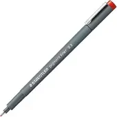Staedtler Pigment liner 05 mm Rood
