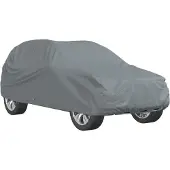 vidaXL Autohoes voor SUV L nonwoven stof volledig grijs