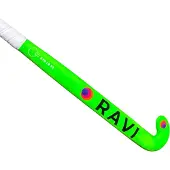 RAVI Hockeystick - Low bow - 50% Carbon - Green 36,5''