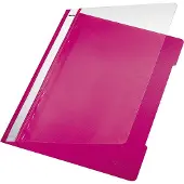 Leitz snelhechter 4191, A4, pvc, 25 stuks, fuchsia