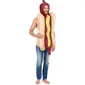Vegaoo - Hot dog kostuum voor volwassenen