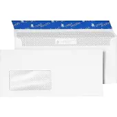Eurokuvert Witte enveloppen, 110 x 220 mm (DL), 80 g/m², met venster, 1000 stuks