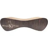 Mruu&Pruu GROTE KARTONNEN KAT SCRATTER Kattenmand Krabplank Krabpaal Karton Krabmand Kattenbed 70x23x24 cm BRUIN