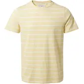 Craghoppers Sten Shortsleeved Shirt Men, geel/wit M 2021 T-shirts