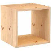 Astigarraga - Cube de rangement en pin massif Dinamic Simple