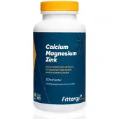Fittergy Calcium magnesium zink (120 tabletten)