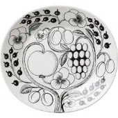 Arabia Paratiisi bord ovaal 25 cm Zwart