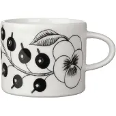 Arabia Paratiisi koffiekop 18 cl Zwart