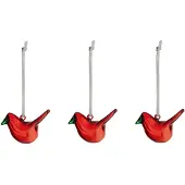 Iittala glazen vogel 3-pack Rood