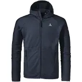 Schöffel Funktionele fleece-jas 'Cascata' ultramarine blauw / wit