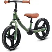 Kinderkraft 2WAY NEXT Loopfiets - Voor Kinderen vanaf 2 Jaar - 12" Wielen, Verstelbaar Zadel en Stuur, Rubberen Handgrepen - Groen