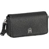 Tommy Hilfiger Schoudertas zwart / zilver