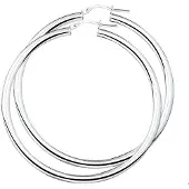 Trendjuwelier huiscollectie 1001505 Zilveren oorringen 4 mm