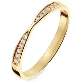 Glow - 14K Gouden Ring Voor Dames