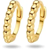 The Jewelry Collection Geelgouden Klapoorringen bolletje 4023657