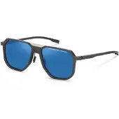 Porsche Design Zonnebril - - P8980 - 58-18-150 - Grijs/blauw - Vierkant