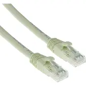 Intronics CAT6A UTP-kabel, 10 meter, Cat6a, U/UTP (UTP), RJ-45 connector aan beide uiteinden, kleur: ivoor