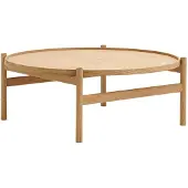 Brdr. Krüger HB salontafel Ø100 cm Geolied eikenhout