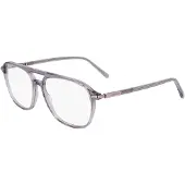 Ferragamo Bril - - SF3006 - Transparant grijs - Acetaat - Man