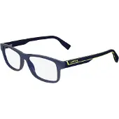 Lacoste L2707N 55/16/145 Matte blauwe Bio geïnjecteerde MAN L2707N