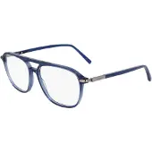 Ferragamo Bril - - SF3006 - Transparant blauw - Acetaat - 56-16-145