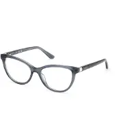 GUESS GU50195 Light blue/horn 53/16/140 WOMAN Brilmonturen