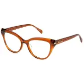 Blumarine VBM821S Cammello trasparente lucido 53/17/135 WOMAN Brilmonturen